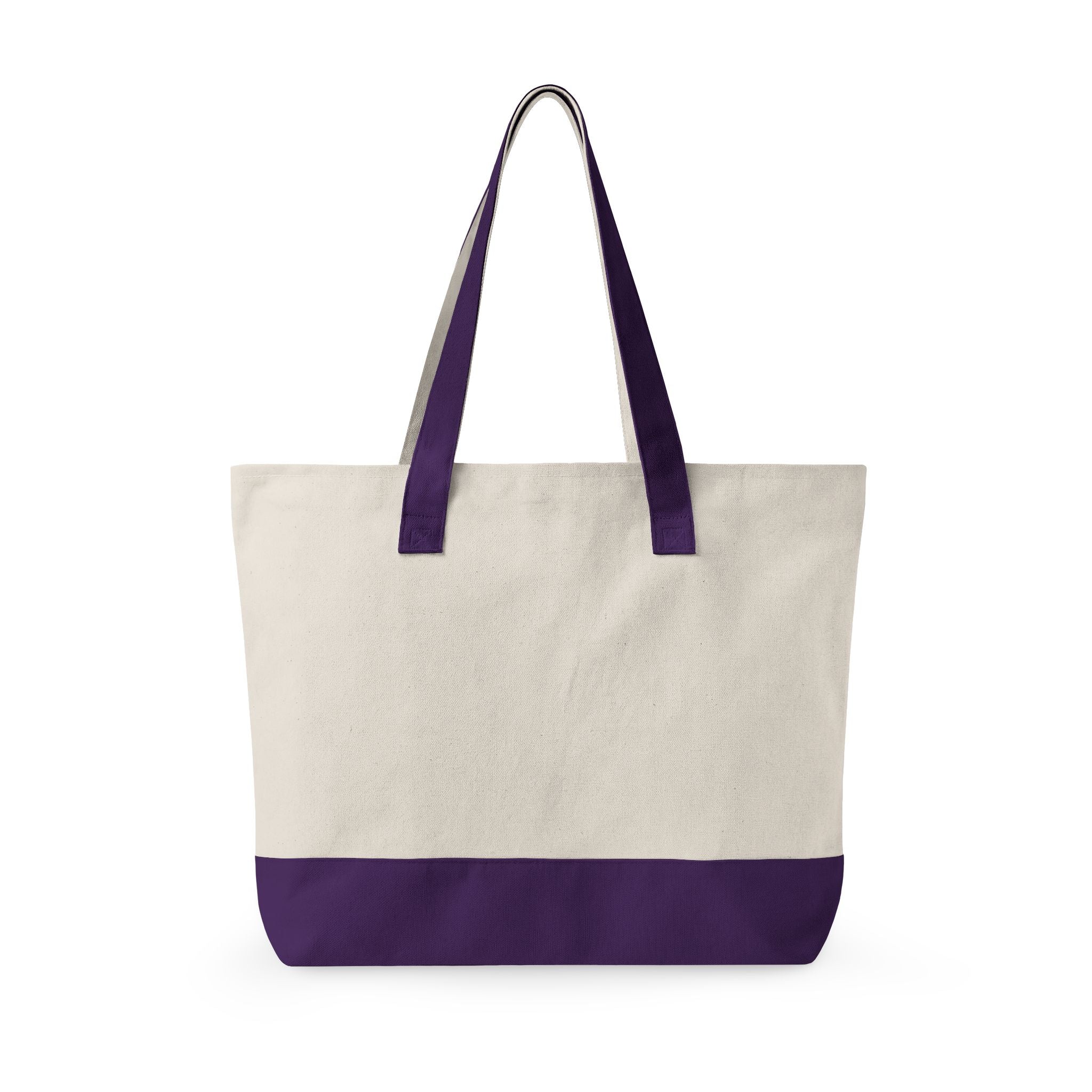 🌼 Radical Kindness Canvas Tote Bag — Sunflower Zippered Tote