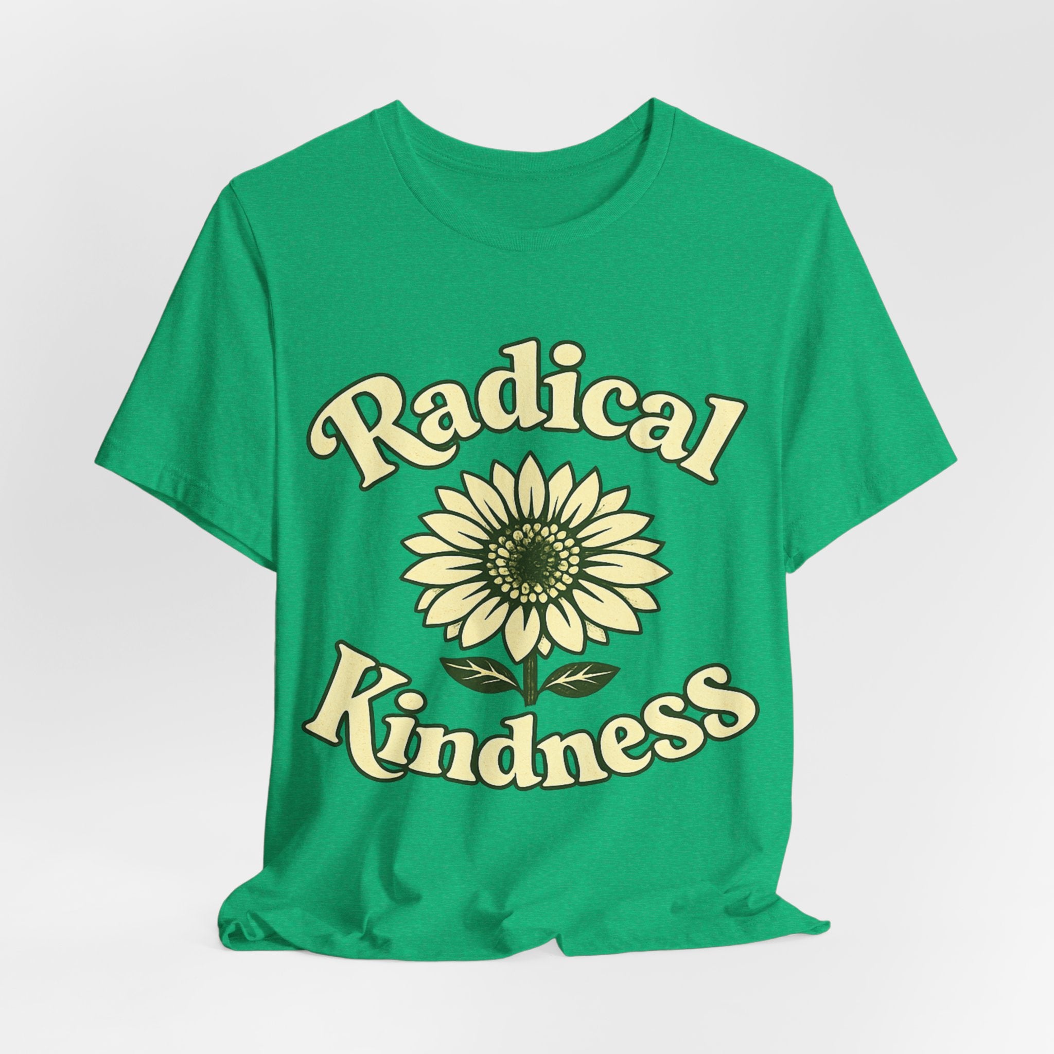 🌼 Radical Kindness — Vintage Floral Statement Tee