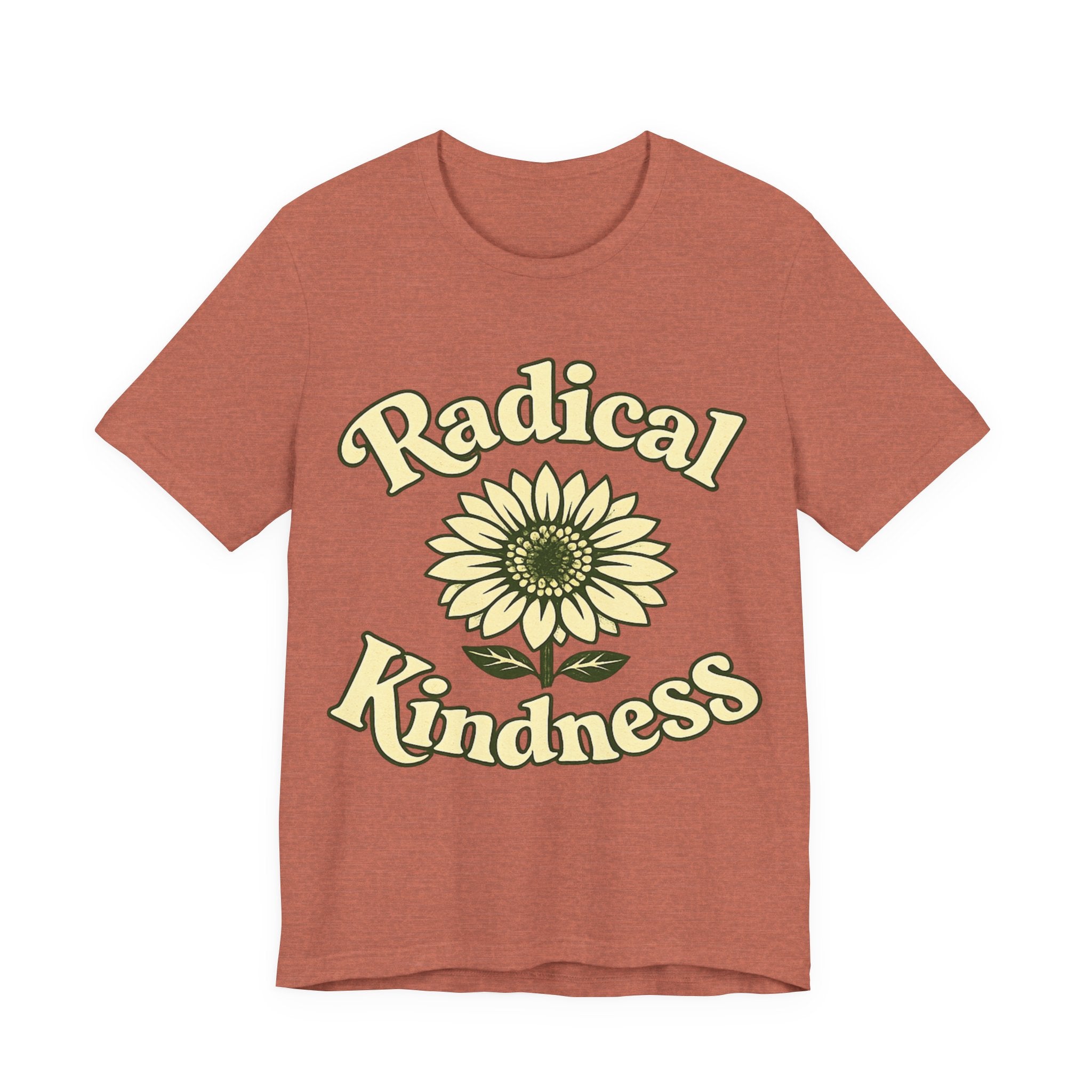 🌼 Radical Kindness — Vintage Floral Statement Tee