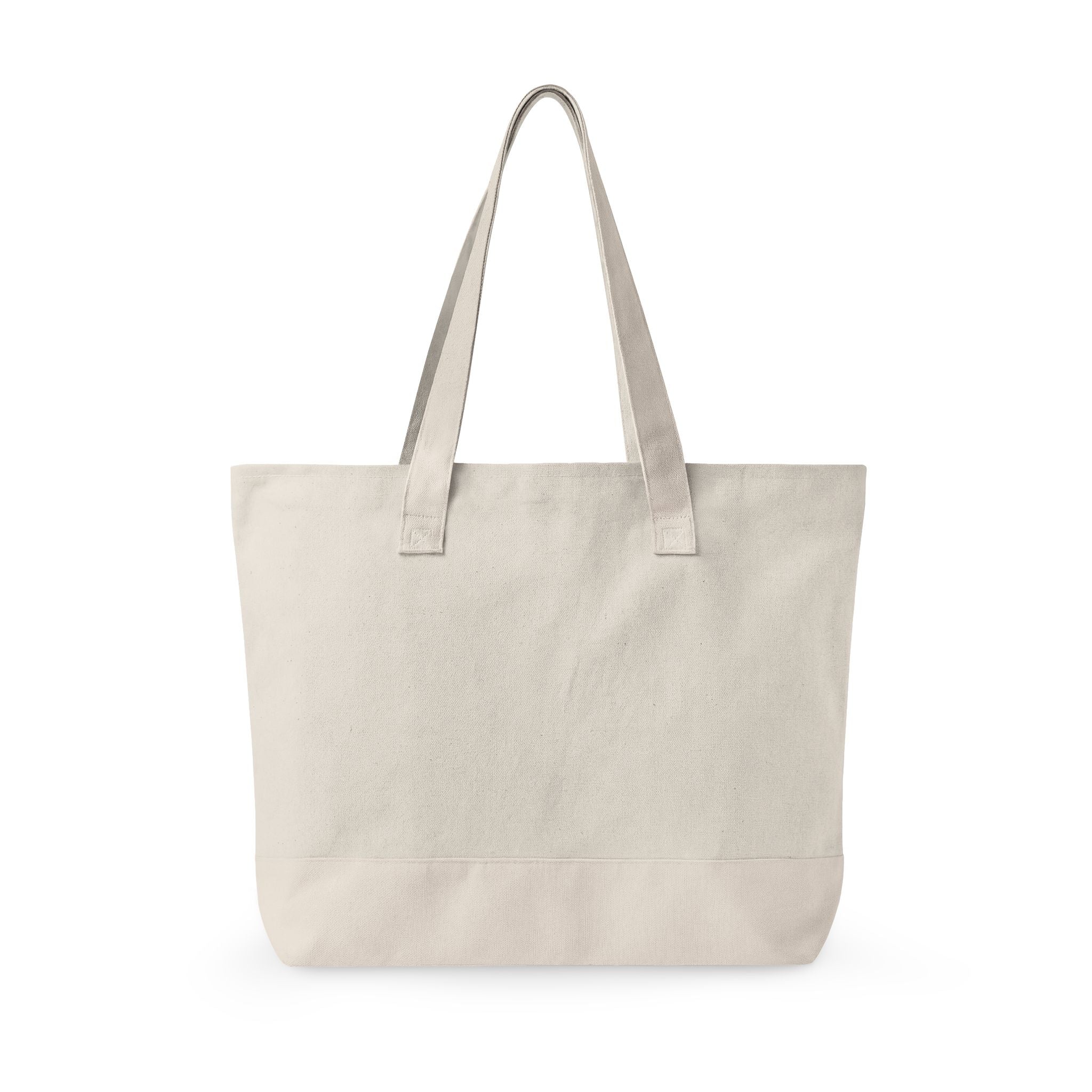 🌼 Radical Kindness Canvas Tote Bag — Sunflower Zippered Tote