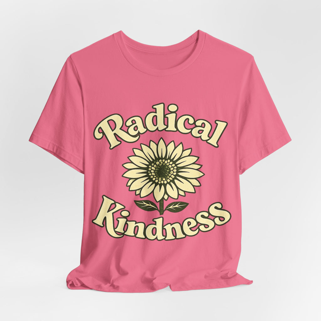 🌼 Radical Kindness — Vintage Floral Statement Tee