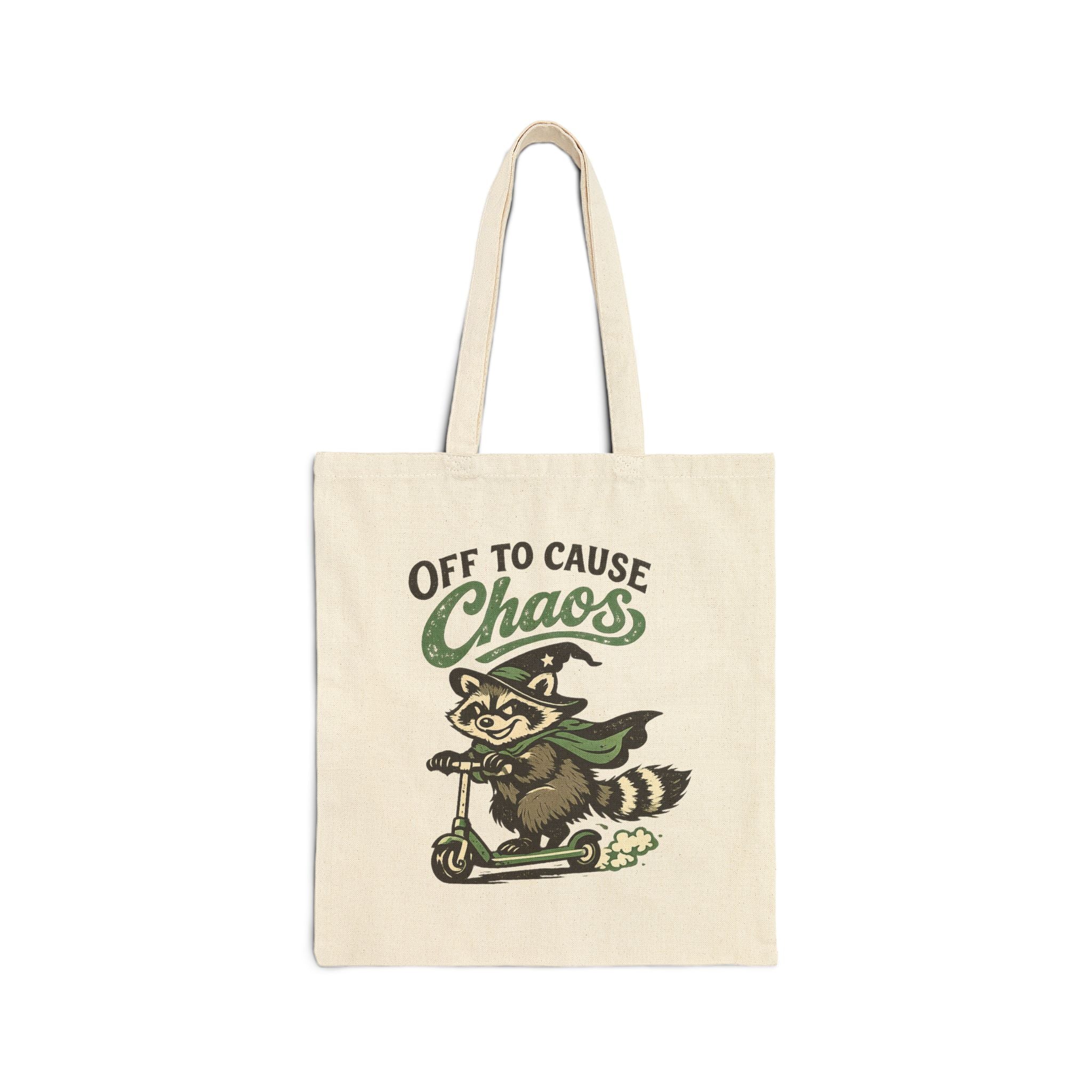 🦝 Off to Cause Chaos — The Everyday Mischief Tote