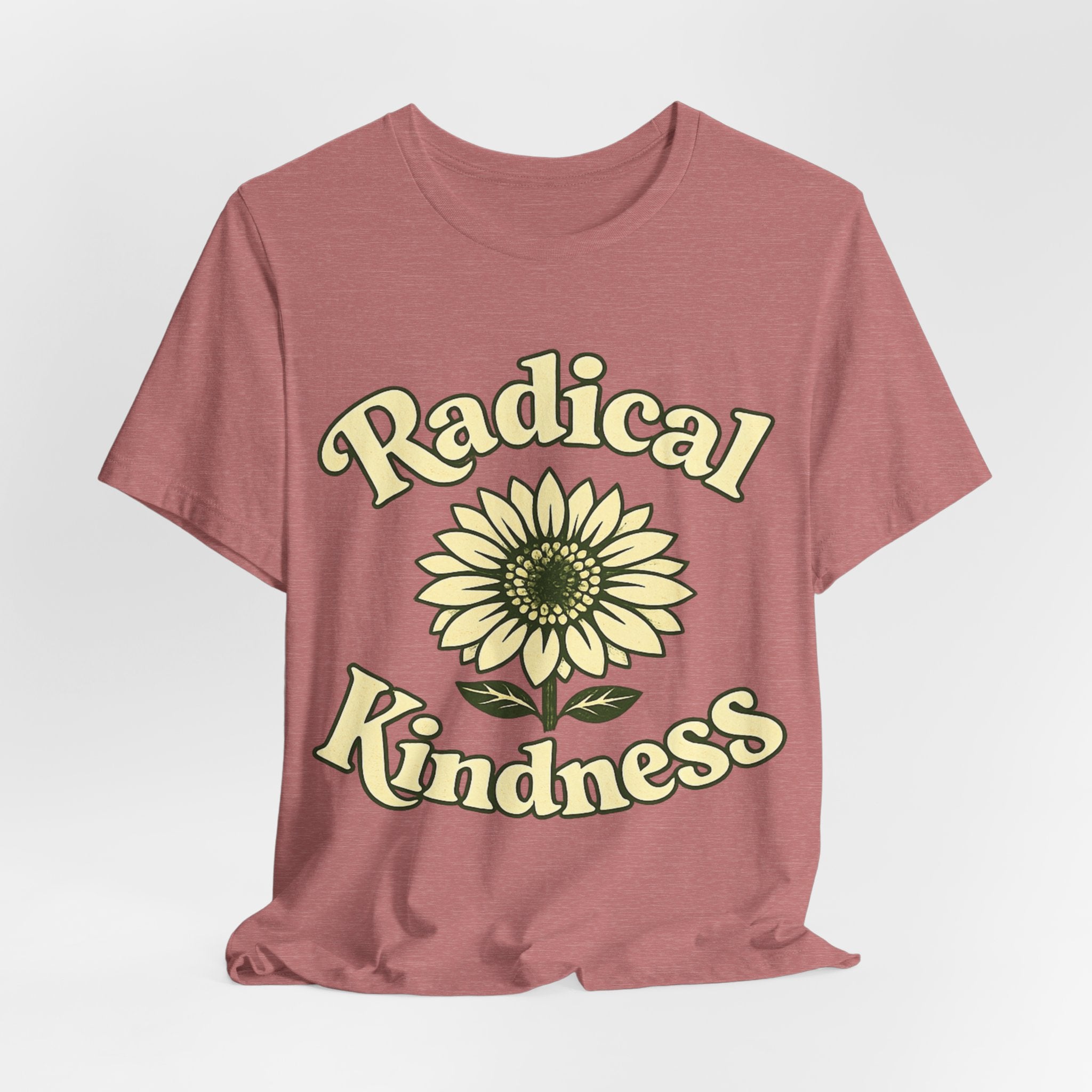 🌼 Radical Kindness — Vintage Floral Statement Tee