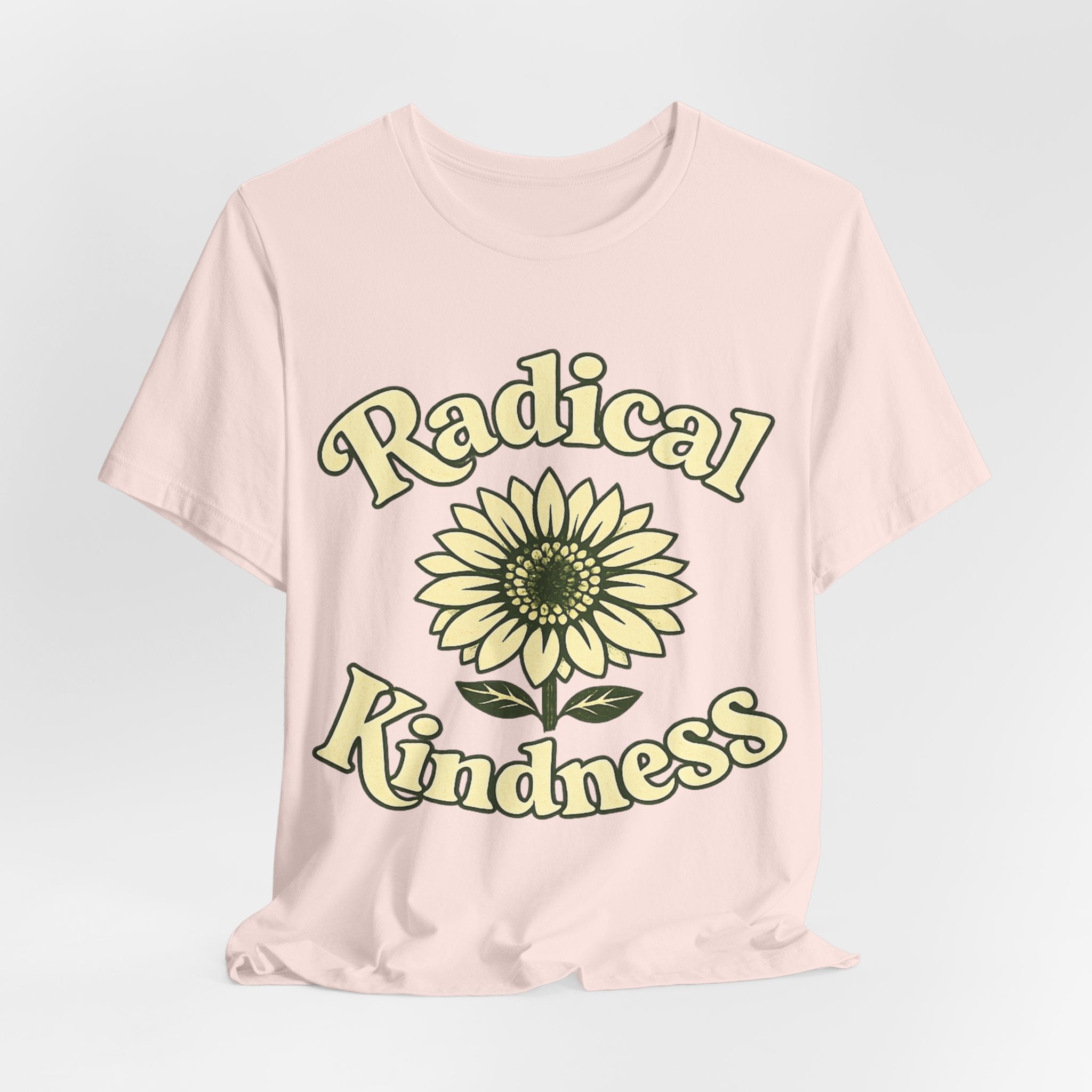 🌼 Radical Kindness — Vintage Floral Statement Tee