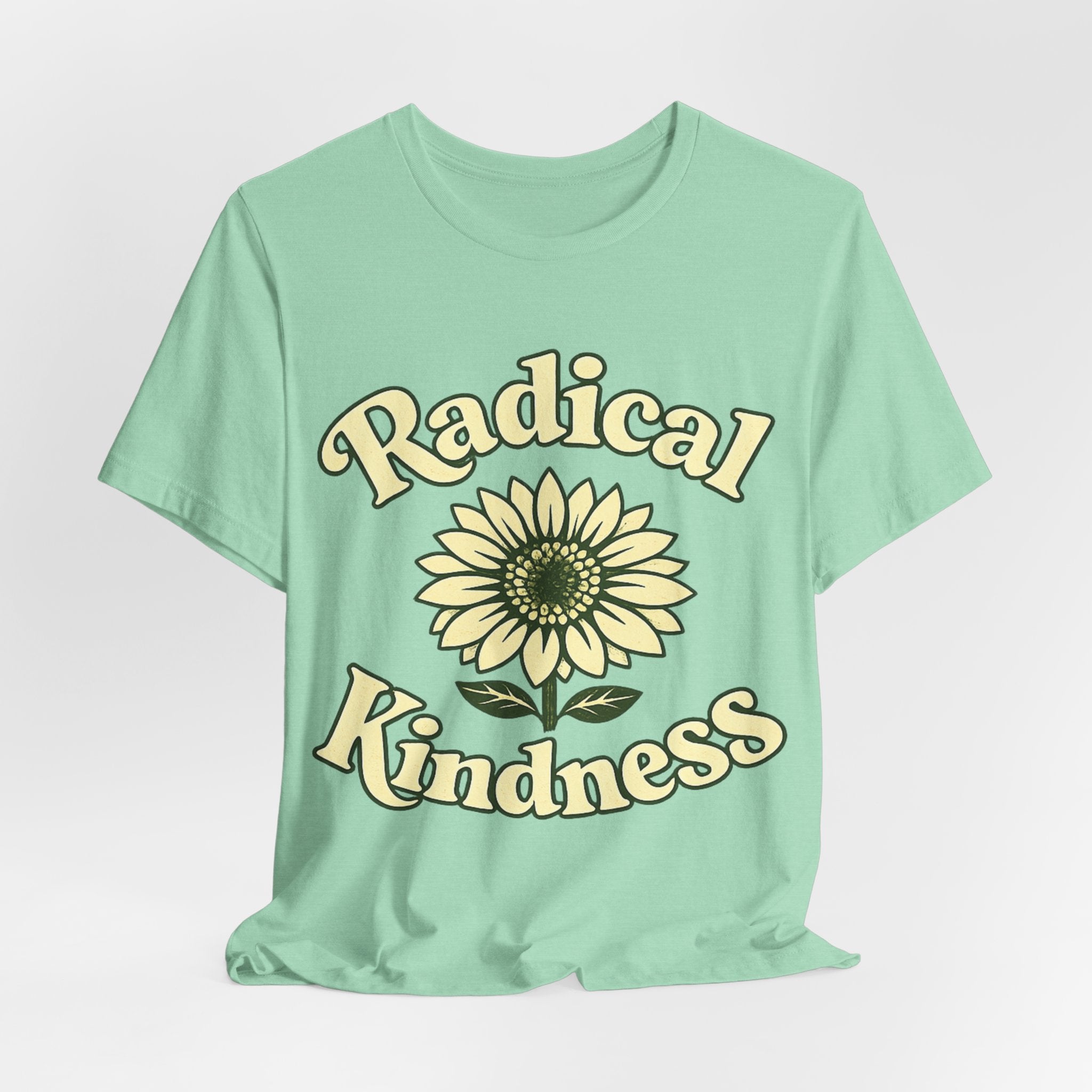 🌼 Radical Kindness — Vintage Floral Statement Tee