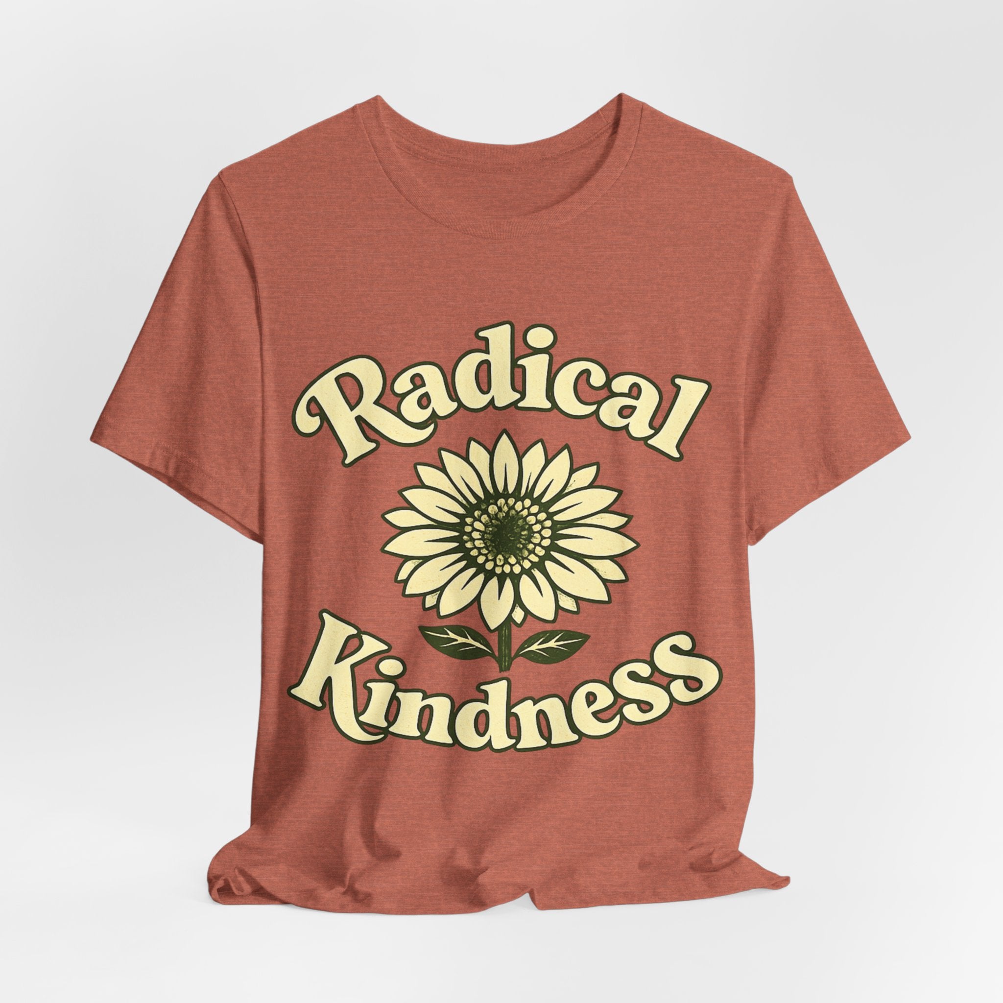 🌼 Radical Kindness — Vintage Floral Statement Tee