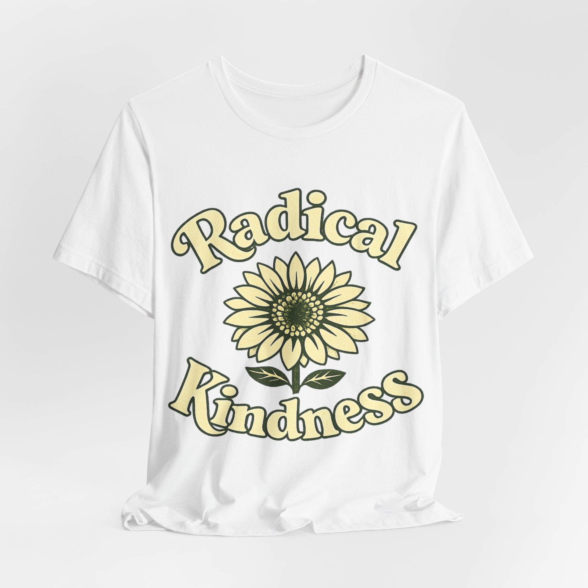 🌼 Radical Kindness — Vintage Floral Statement Tee