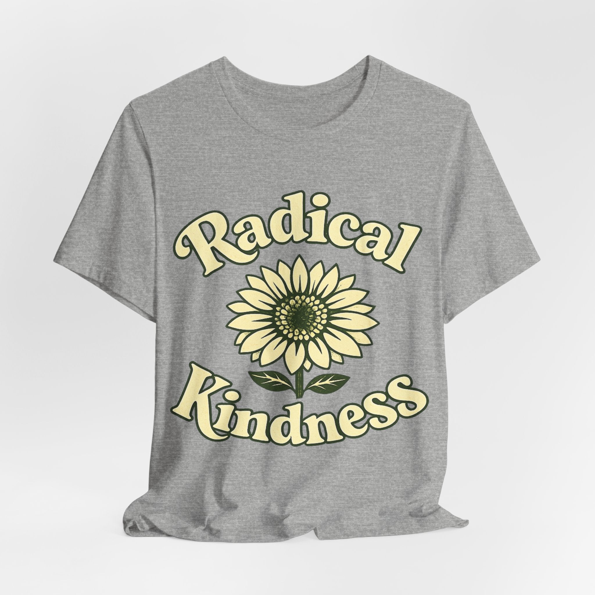🌼 Radical Kindness — Vintage Floral Statement Tee