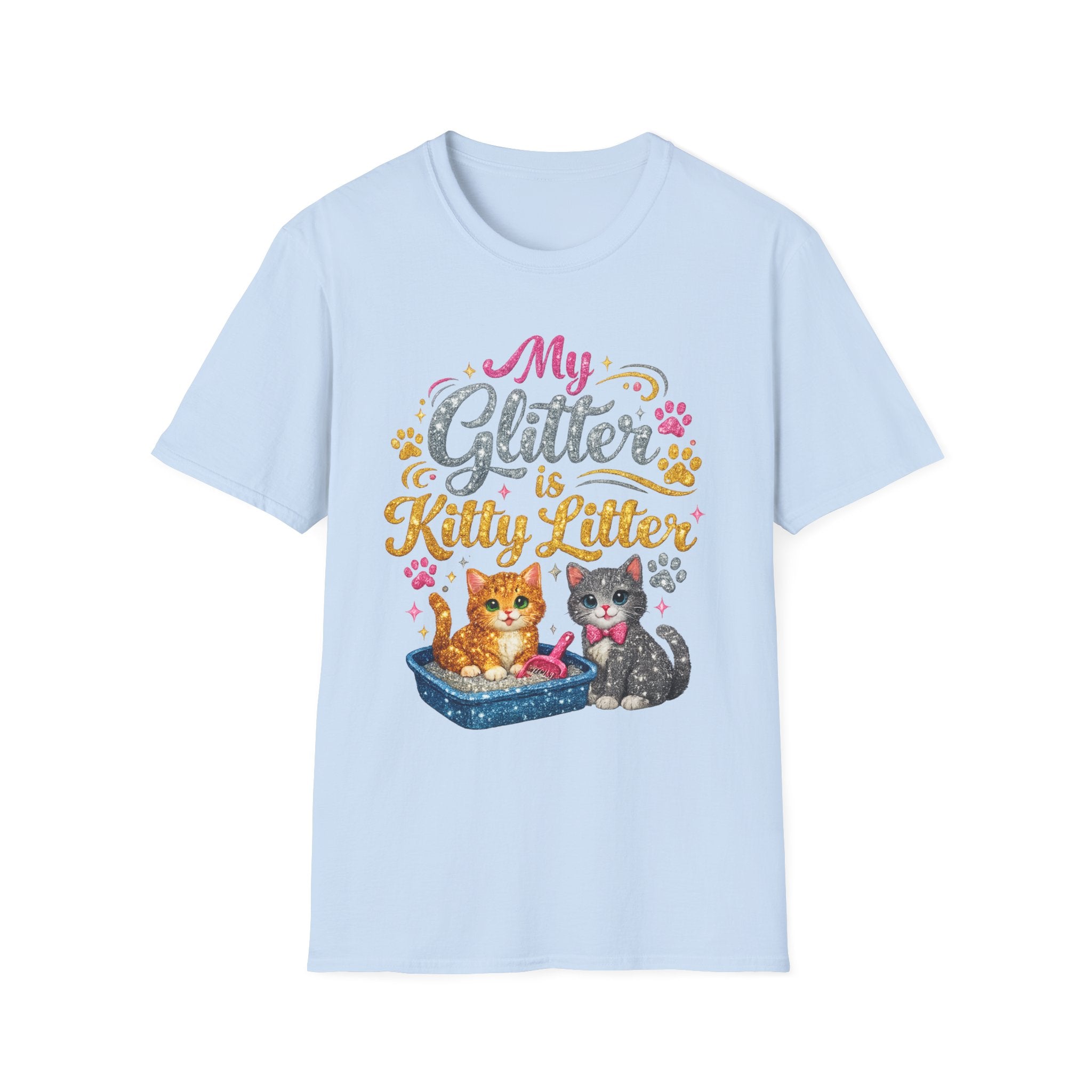 ✨ My Glitter Is Kitty Litter ✨ Cat Lover Tee