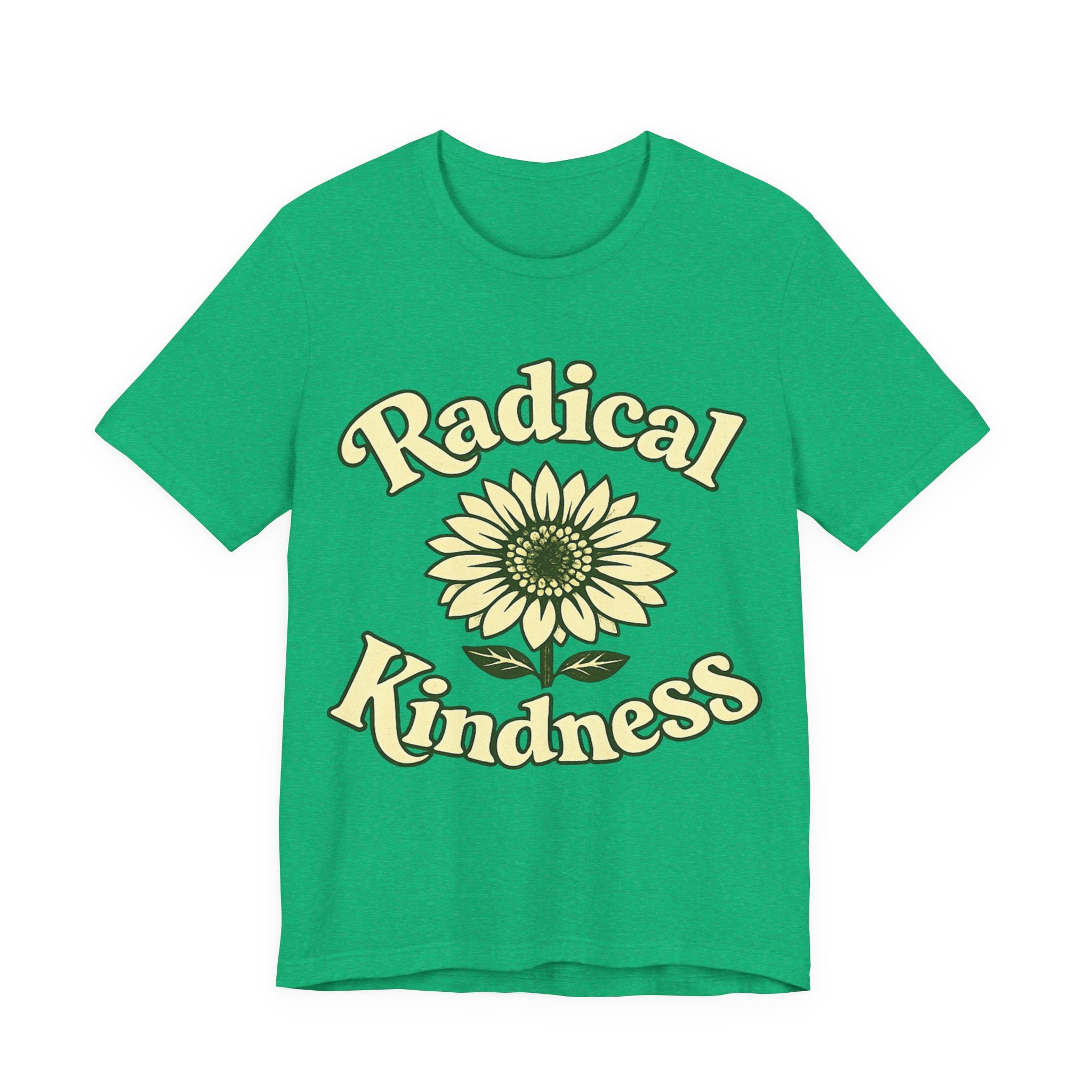 🌼 Radical Kindness — Vintage Floral Statement Tee