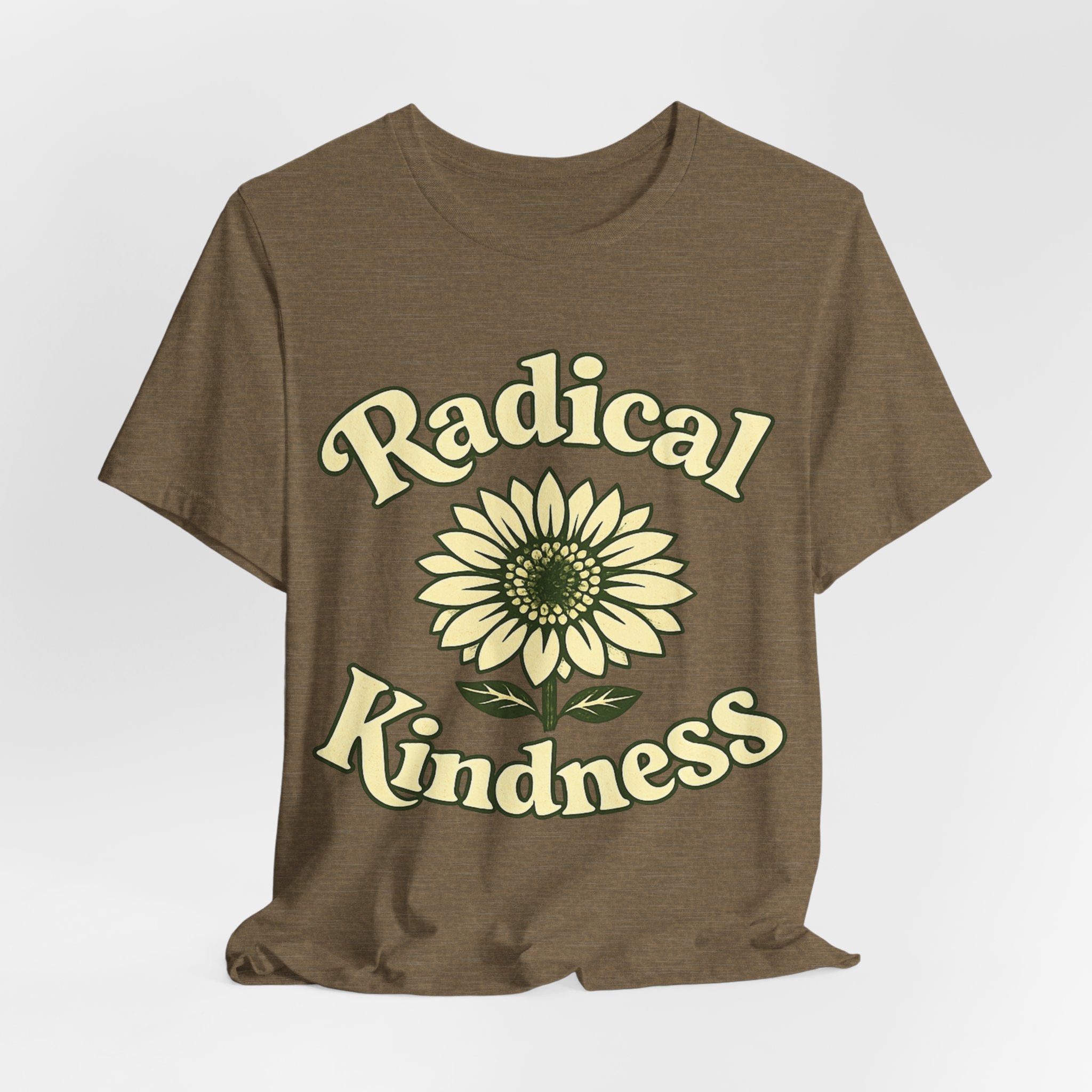 🌼 Radical Kindness — Vintage Floral Statement Tee