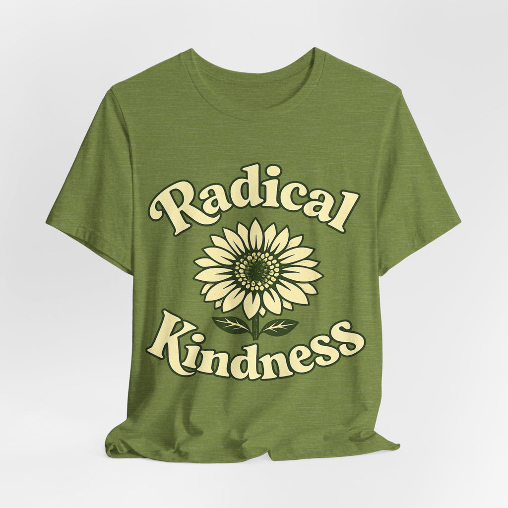🌼 Radical Kindness — Vintage Floral Statement Tee