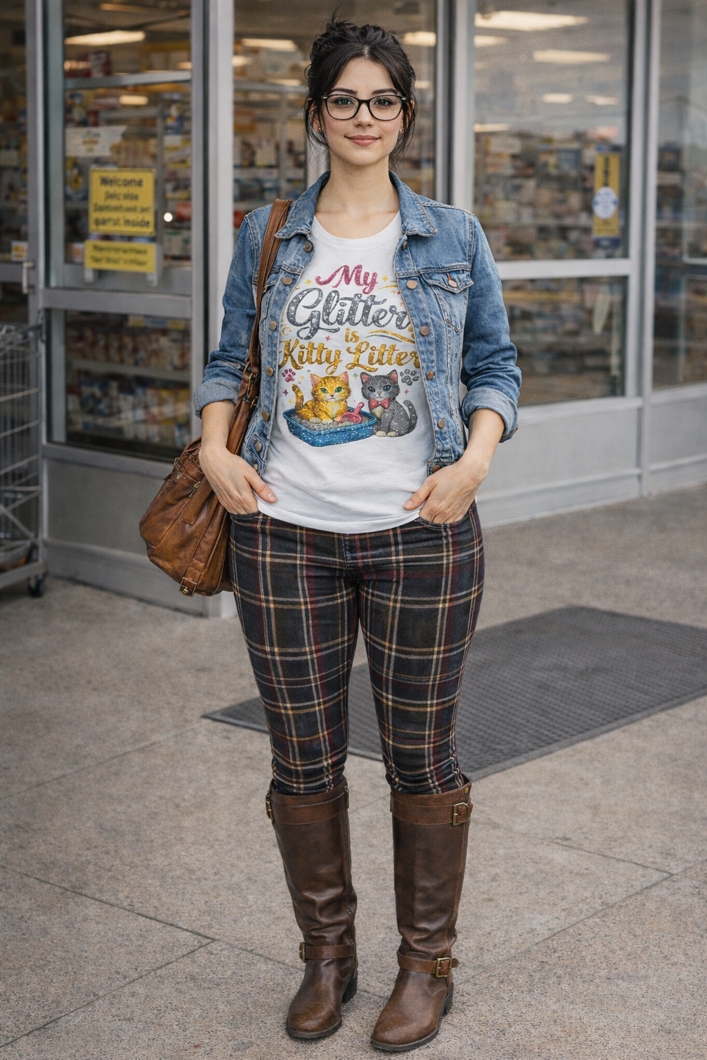 ✨ My Glitter Is Kitty Litter ✨ Cat Lover Tee